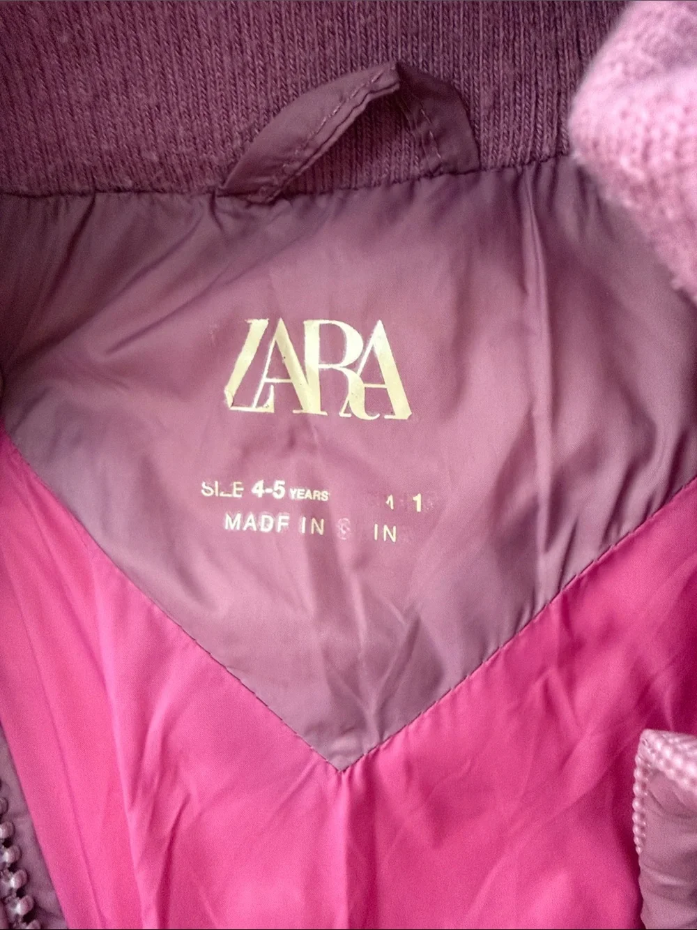 Zara warm quilted